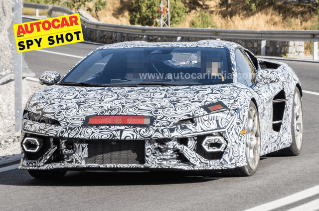 Lamborghini Huracan successor spied with production-ready...